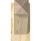 Ekena Millwork Traditional Arts & Crafts Rough Sawn Outlooker, Douglas Fir, 6"W x 12"D x 12"H OUT06X12X12TRA03RDF - alternate 2
